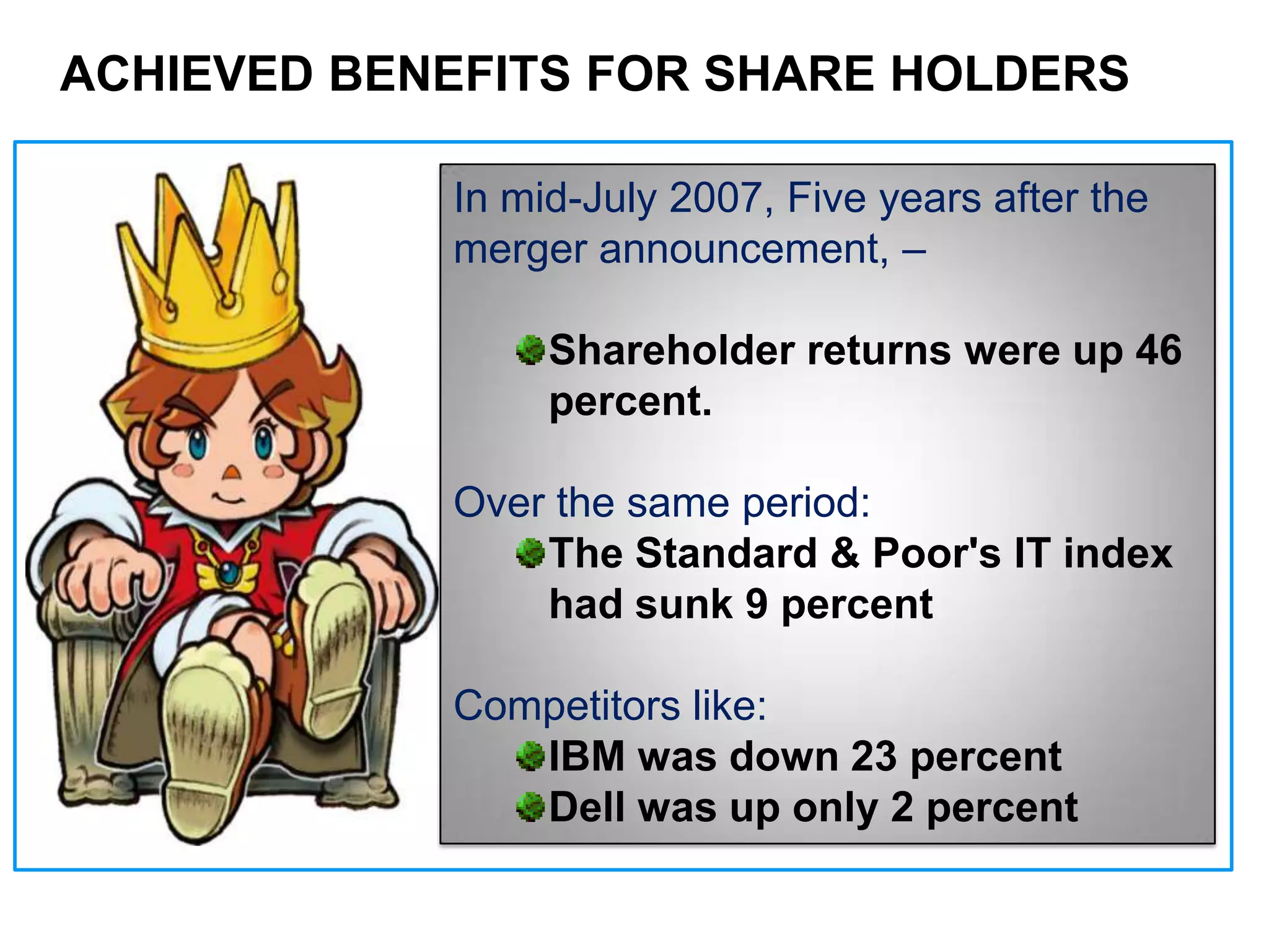 Broader portfolio of products and servicesStrengthened Business Provides Critical Mass in Key Growth Market65,000 IT architects in 160 countries accelerates growth
