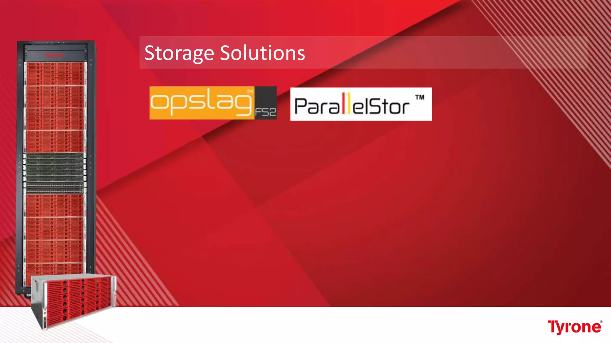 Storage Solutions
 