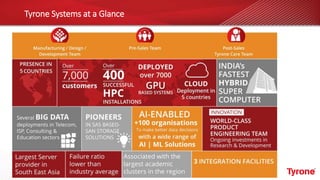 Tyrone Systems at a Glance
 