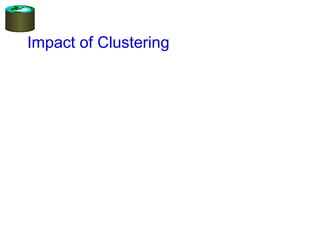 Impact of Clustering
 