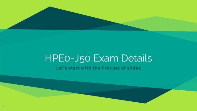 HPE0-V25 Ausbildungsressourcen
