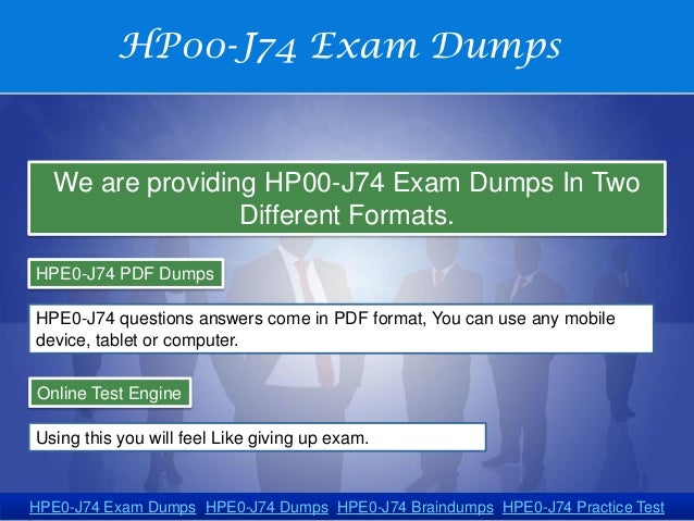 HP2-I05 Free Practice Exams