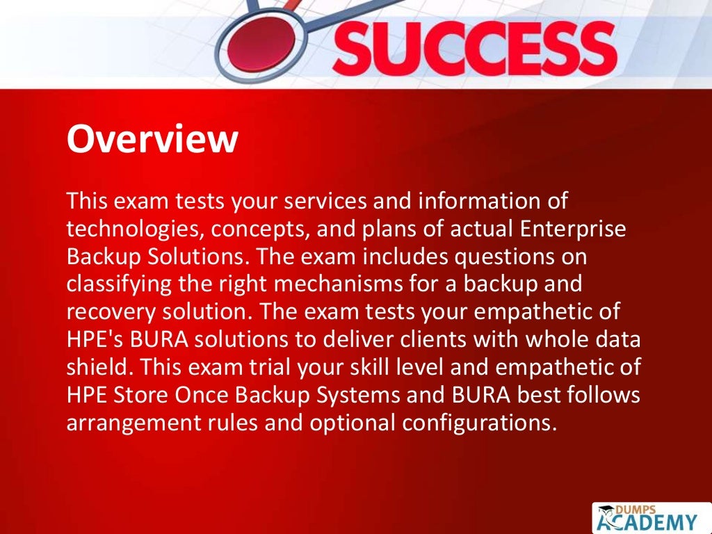 HPE0-G03 Tests