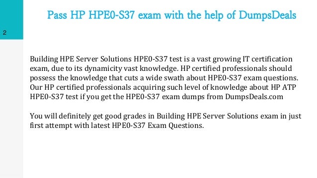 HPE0-S59 Probesfragen