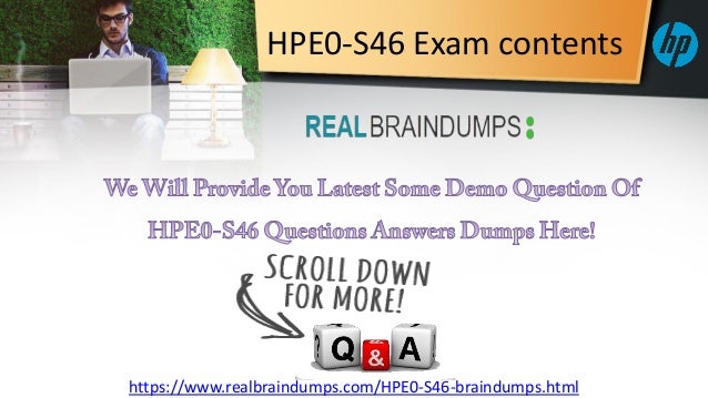 HPE0-S59 Lernressourcen