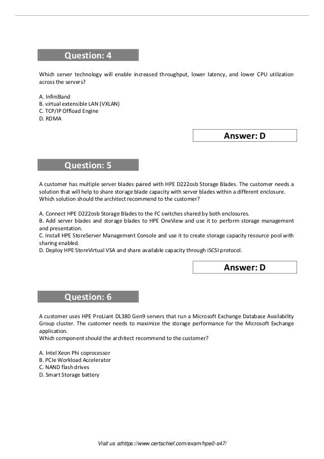 HPE0-V27 Testing Engine