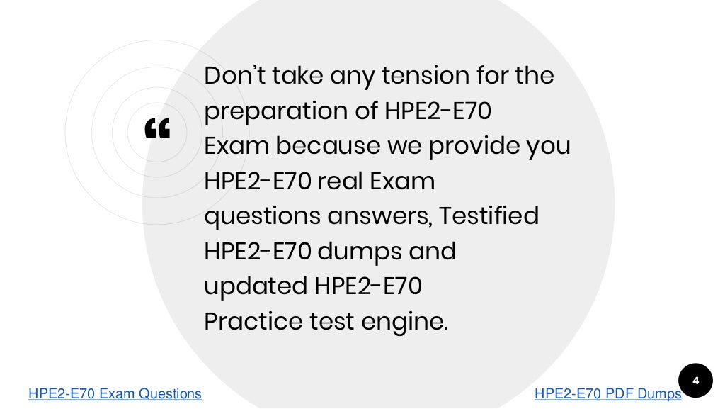 HPE2-B06 Prüfungsfragen