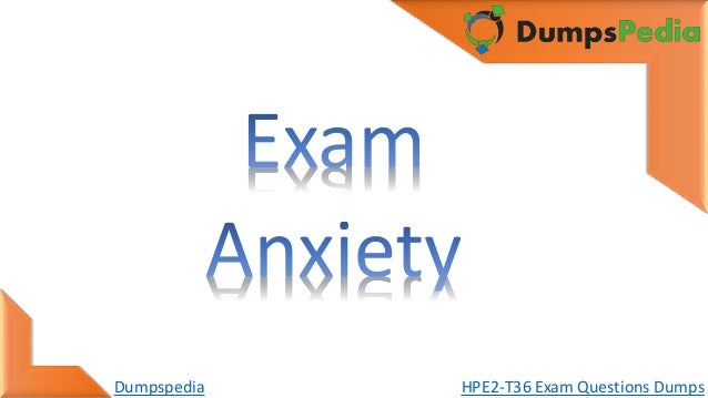 HPE2-T37 Tests