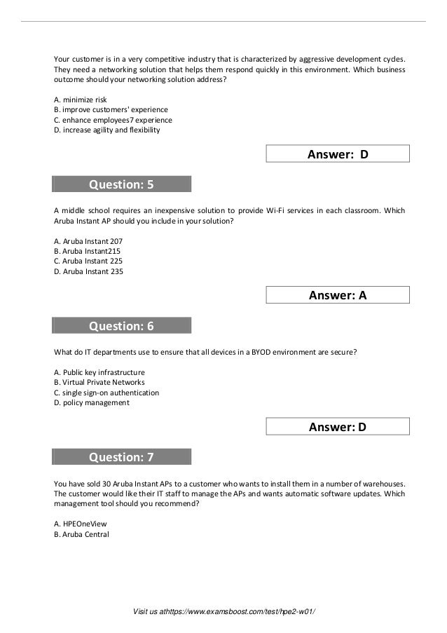HPE2-B02資格トレーニング