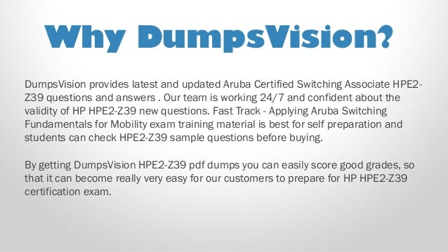 HPE2-B03 Online Test