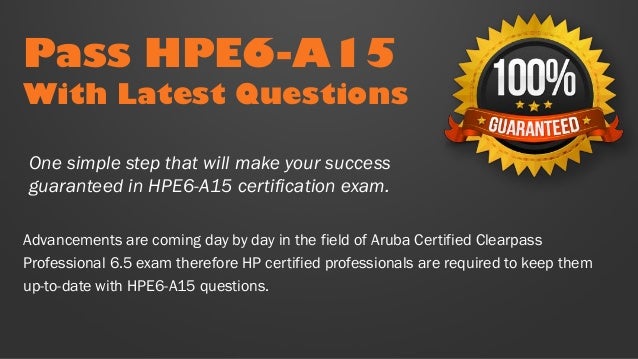 HPE6-A85トレーニング