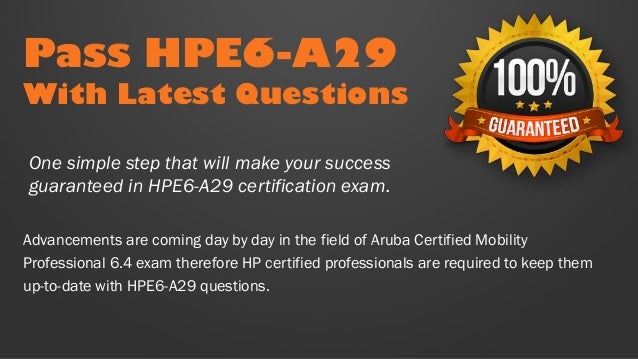 HPE6-A78 Prüfungsunterlagen