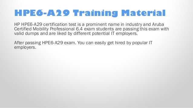 HPE6-A85 Fragen&Antworten