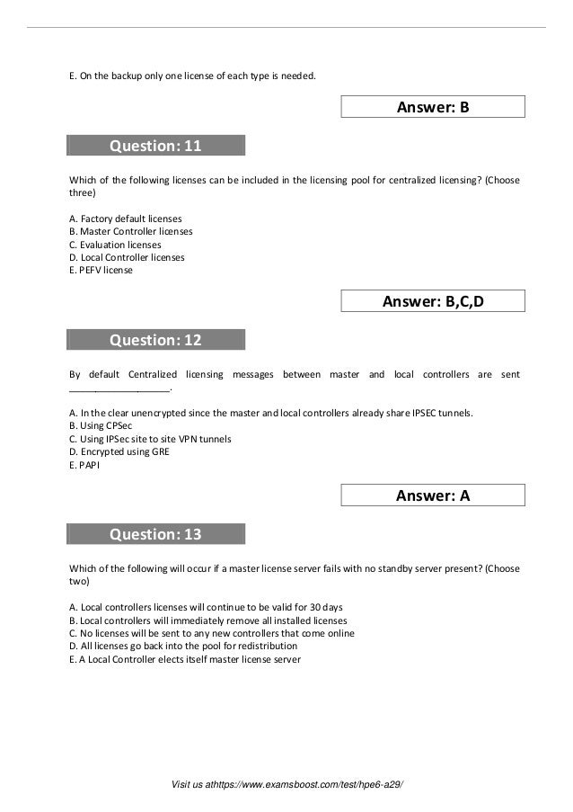 HPE6-A78資格模擬