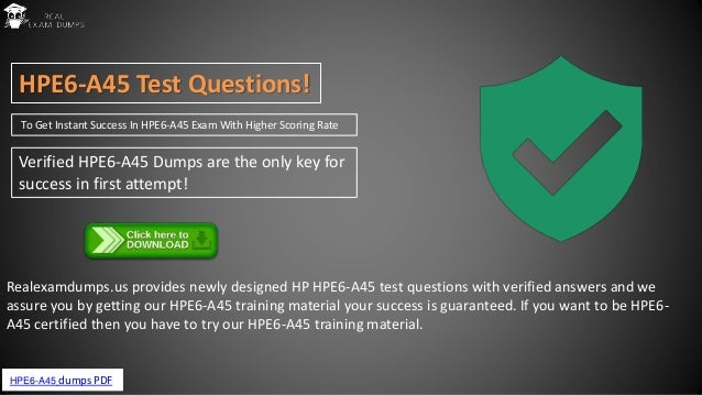 HPE7-A01 Testing Engine