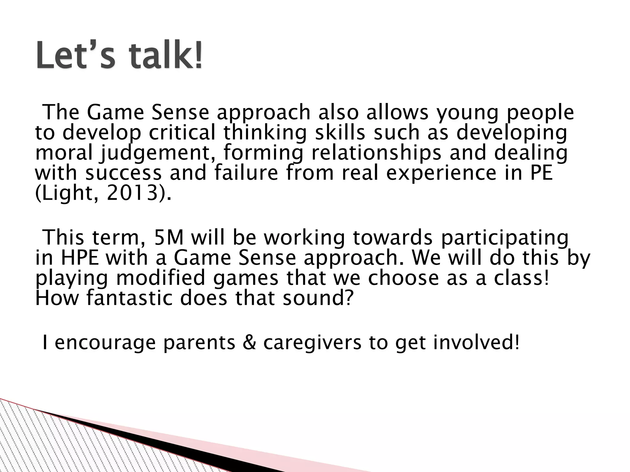 HPE Game Sense PowerPoint | PPTX