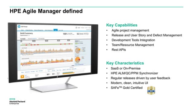 HPE Agile Manager and Project and Portfolio Management PPM overview | PPTX