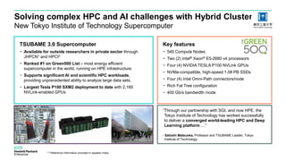 HPC DAY 2017 | HPE Strategy And Portfolio for AI, BigData and HPC | PDF