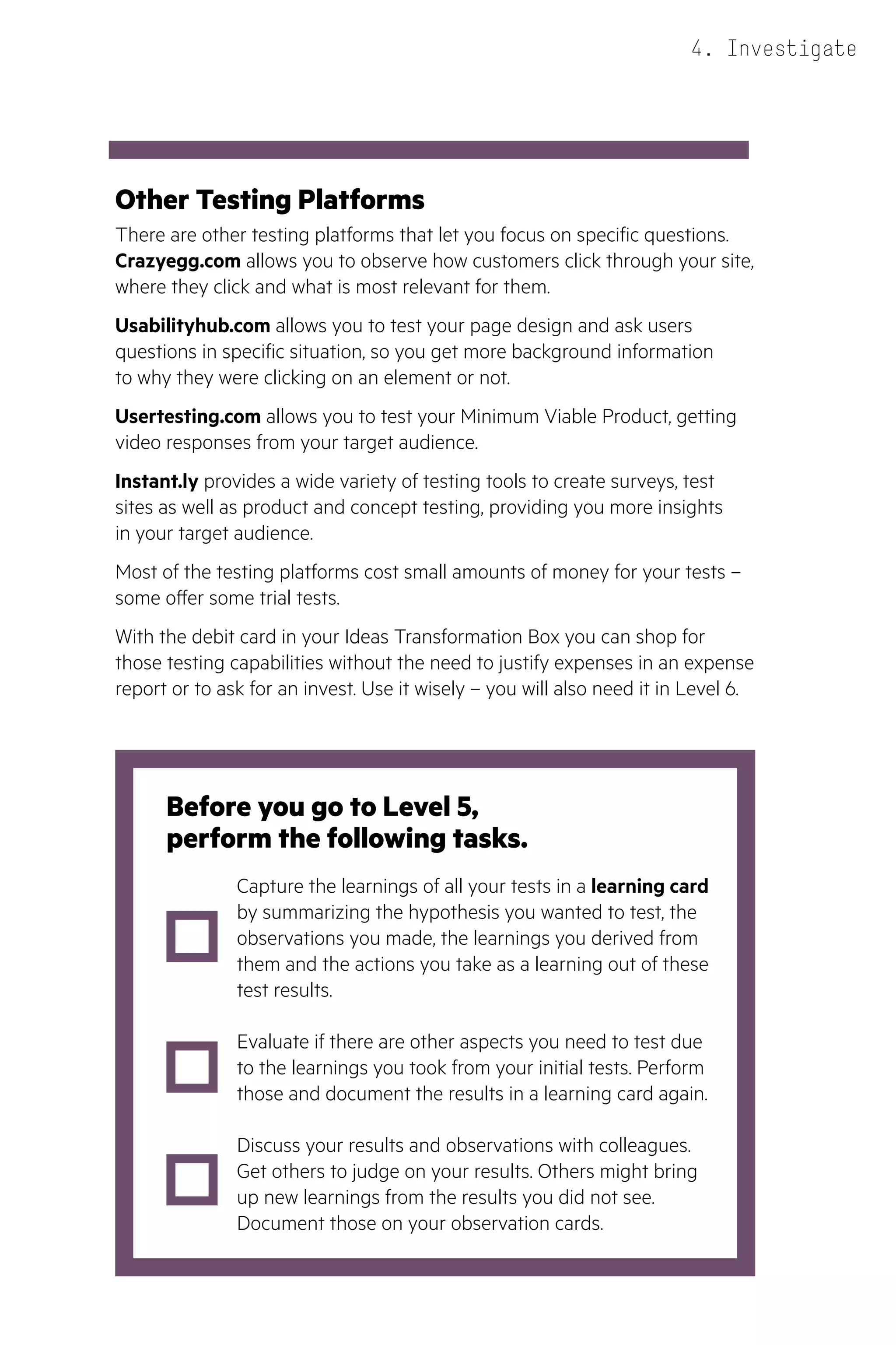 HPE Ideas Transformation Box