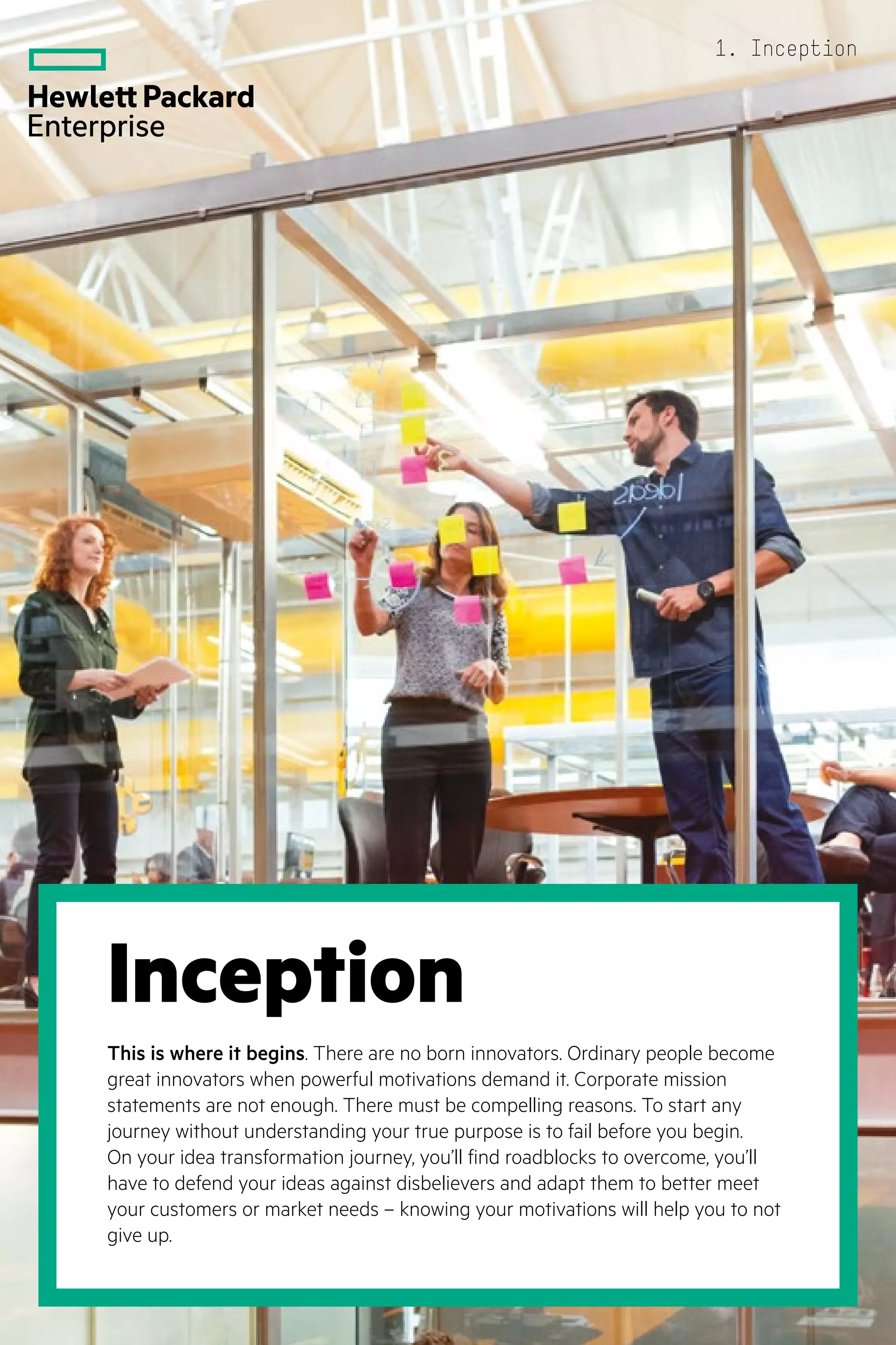 HPE Ideas Transformation Box