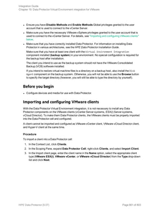 Hpe Data Protector integration guide
