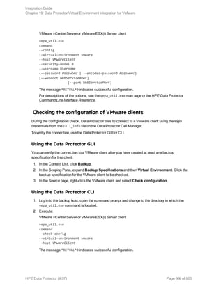 Hpe Data Protector integration guide