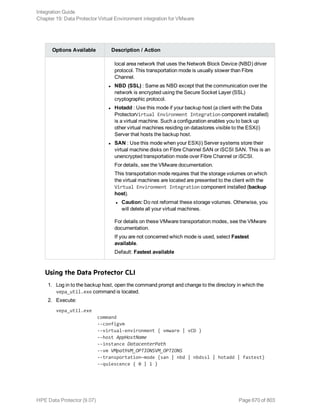 Hpe Data Protector integration guide