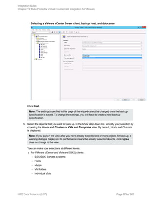 Hpe Data Protector integration guide