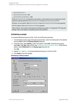 Hpe Data Protector integration guide