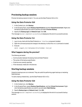 Hpe Data Protector integration guide
