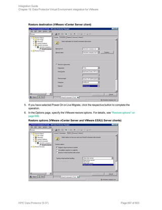 Hpe Data Protector integration guide