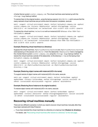 Hpe Data Protector integration guide