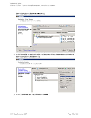 Hpe Data Protector integration guide