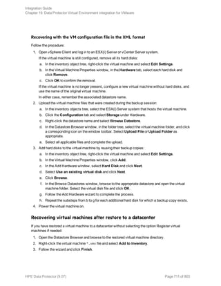 Hpe Data Protector integration guide