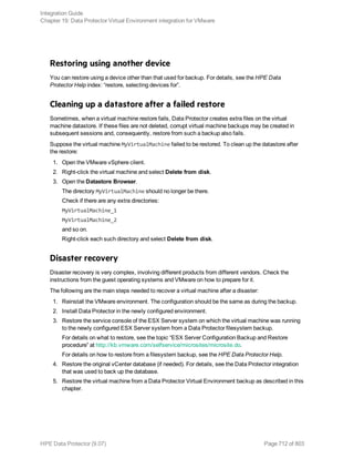 Hpe Data Protector integration guide