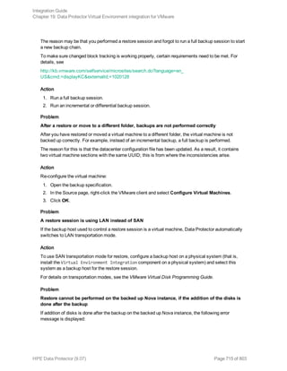 Hpe Data Protector integration guide