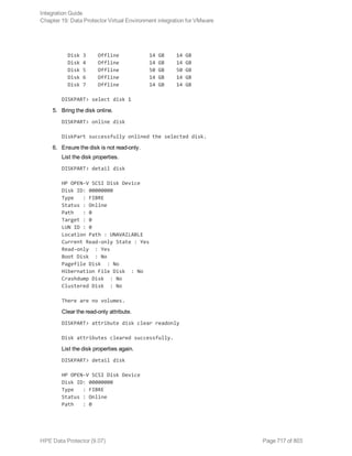 Hpe Data Protector integration guide