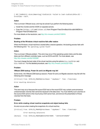 Hpe Data Protector integration guide