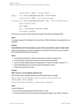 Hpe Data Protector integration guide