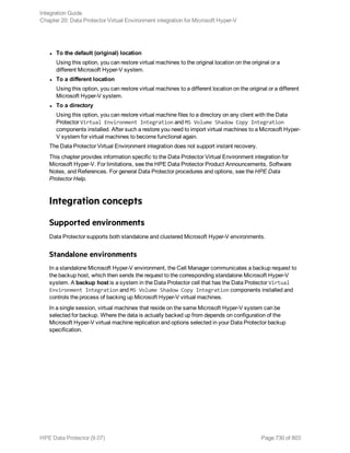 Hpe Data Protector integration guide