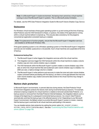 Hpe Data Protector integration guide