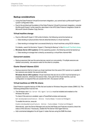 Hpe Data Protector integration guide
