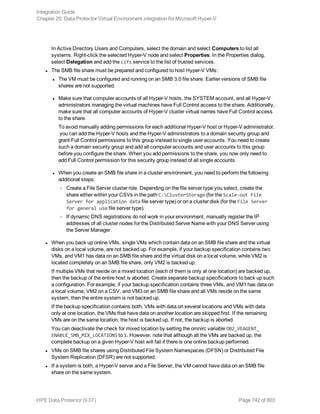 Hpe Data Protector integration guide