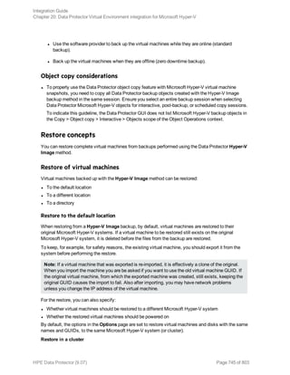 Hpe Data Protector integration guide