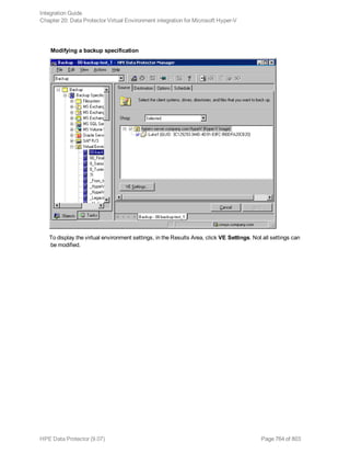 Hpe Data Protector integration guide