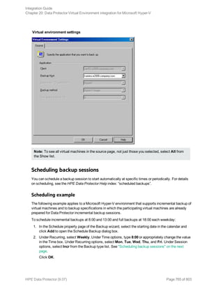 Hpe Data Protector integration guide
