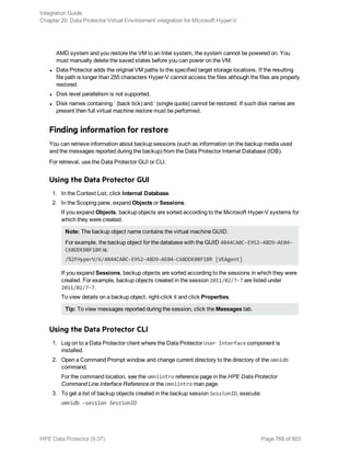 Hpe Data Protector integration guide