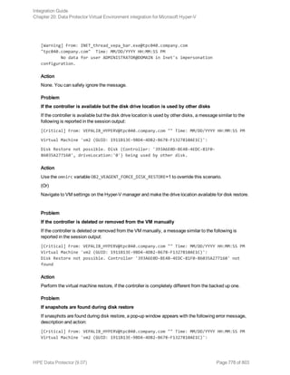 Hpe Data Protector integration guide