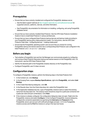 Hpe Data Protector integration guide