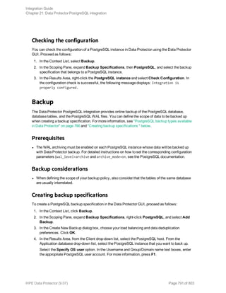 Hpe Data Protector integration guide